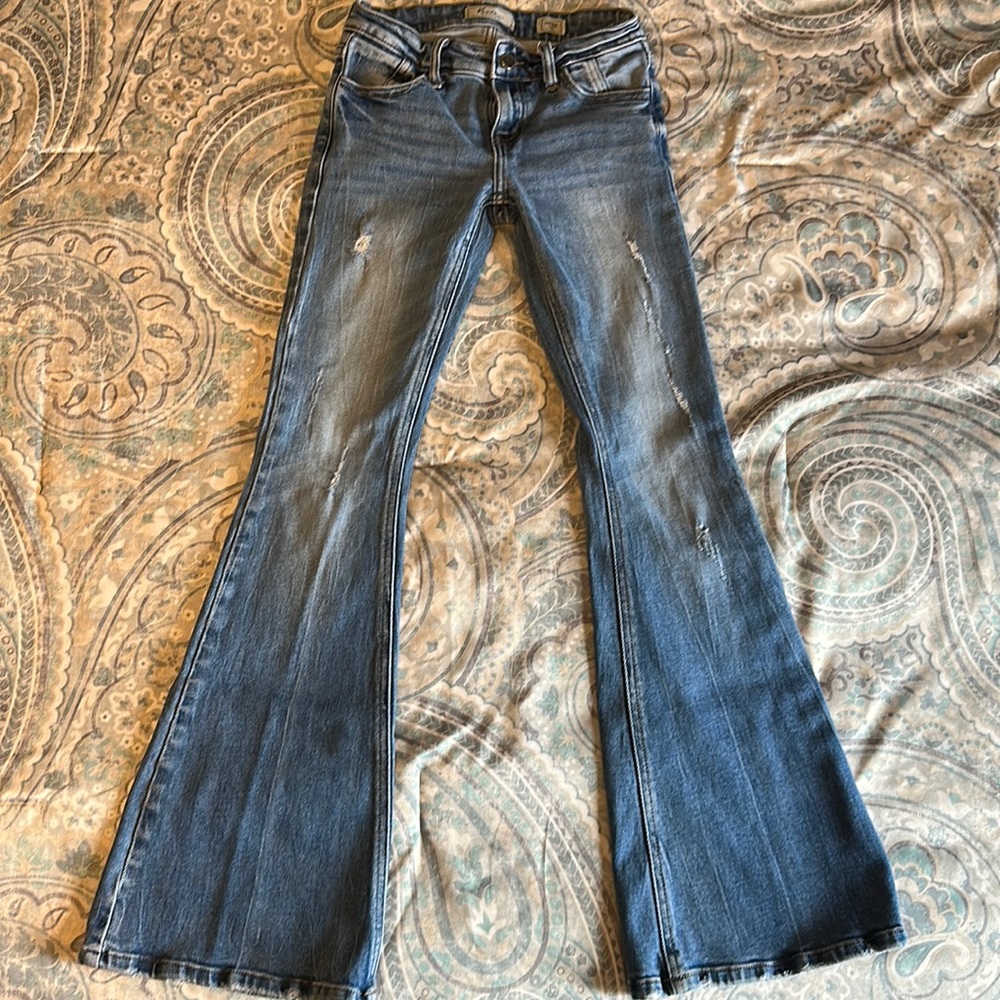 KanCan Signature High Rise Super Flare Jean